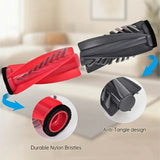 Vacuum Brush for Roborock G20S Ultra / G30 / Saros 10 / Saros 10R Robot Vacuum (Main Brush) – Red + Black