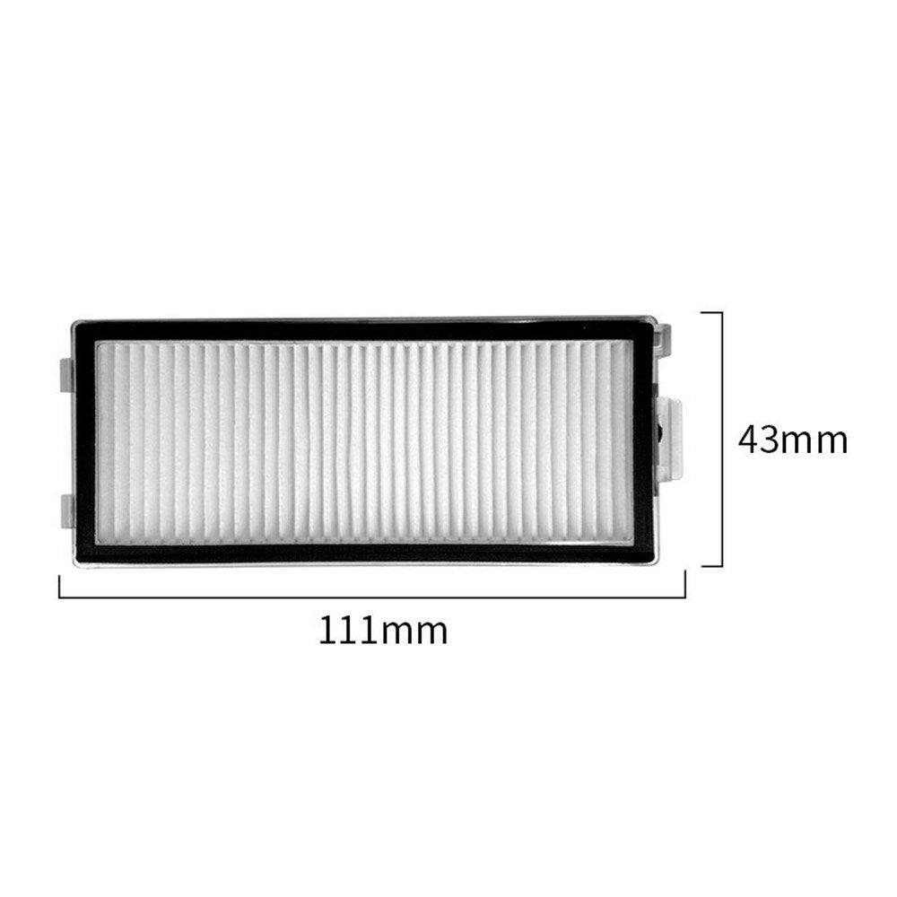 2 pcs Vacuum Filters for Roborock G30 Space / Saros Z70 Robot Vacuum – White