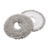 Mop Cloth for Roborock S8 MaxV Ultra, Qrevo S / Edge / Curv / Dreame X40 Ultra Robot Vacuum Cleaner - Gray
