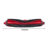 Vacuum Brush for Roborock Q10 VF / Q10 VF+ / Q10 PF Robot Vacuum Cleaner - Red + Black
