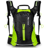 West Biking Sport Backpack (16L) - Black / Green