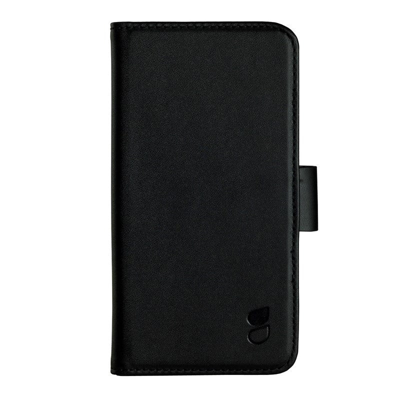 Motorola Moto G5 Plus GEAR Leather Wallet Case Black