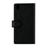 Sony Xperia L1 GEAR Leather Wallet Case Black