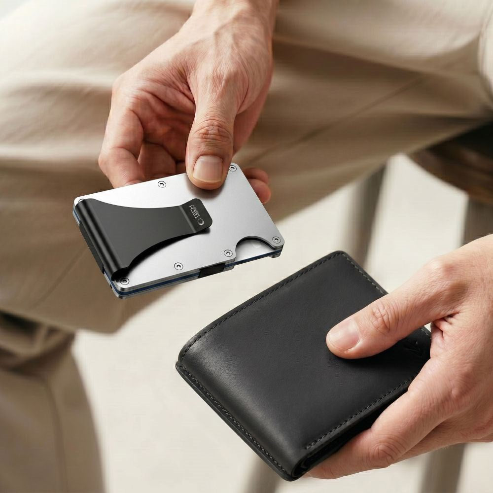 Tech-Protect Thorn RFID Card Holder - Silver