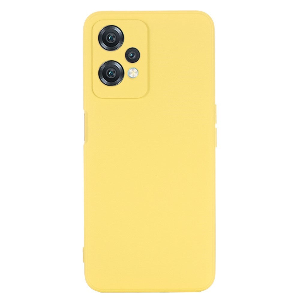 EIDERWOOD OnePlus Nord CE 2 Lite (5G) Liquid Silicone Case with Strap - Yellow