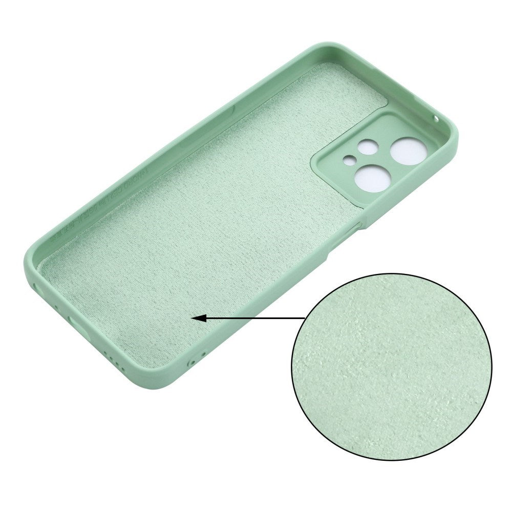EIDERWOOD OnePlus Nord CE 2 Lite (5G) Liquid Silicone Case with Strap - Green