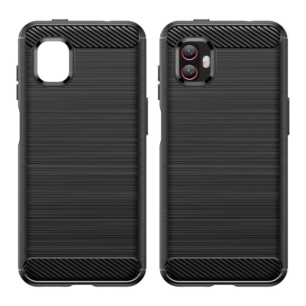 EIDERWOOD Samsung Galaxy Xcover 6 Pro Brushed Carbon Case - Black