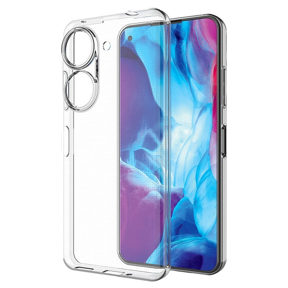 Asus Zenfone 9 Flexible Plastic Case - Transparent