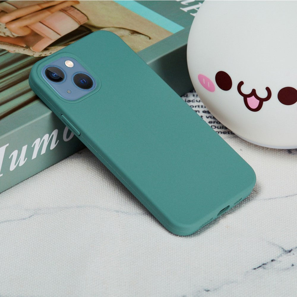 iPhone 14 Silicone Case - Dark Green