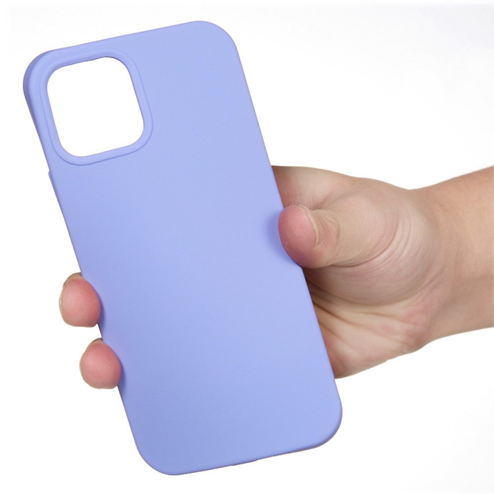 iPhone 14 Plus Silicone Case - Light Purple