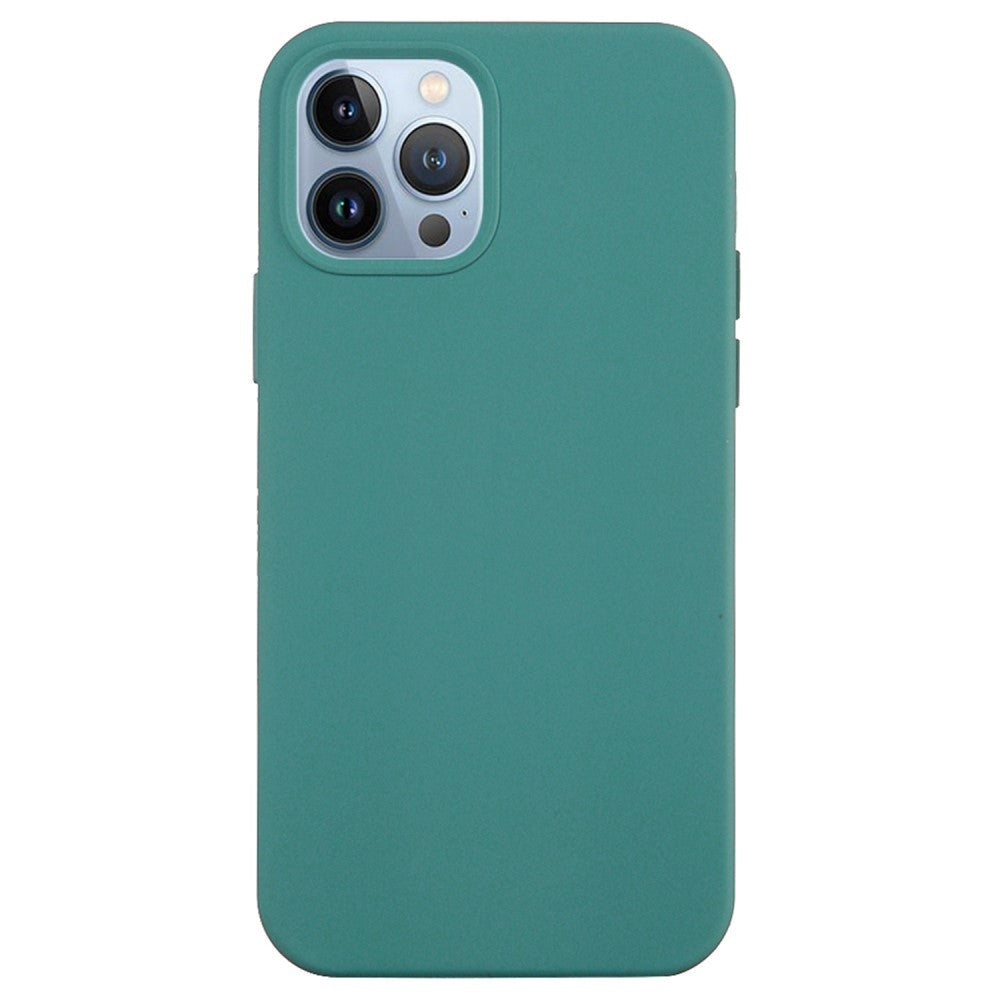 iPhone 14 Pro Max Silicone Case - Dark Green