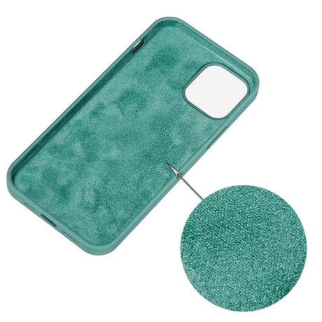 iPhone 14 Pro Max Silicone Case - Dark Green