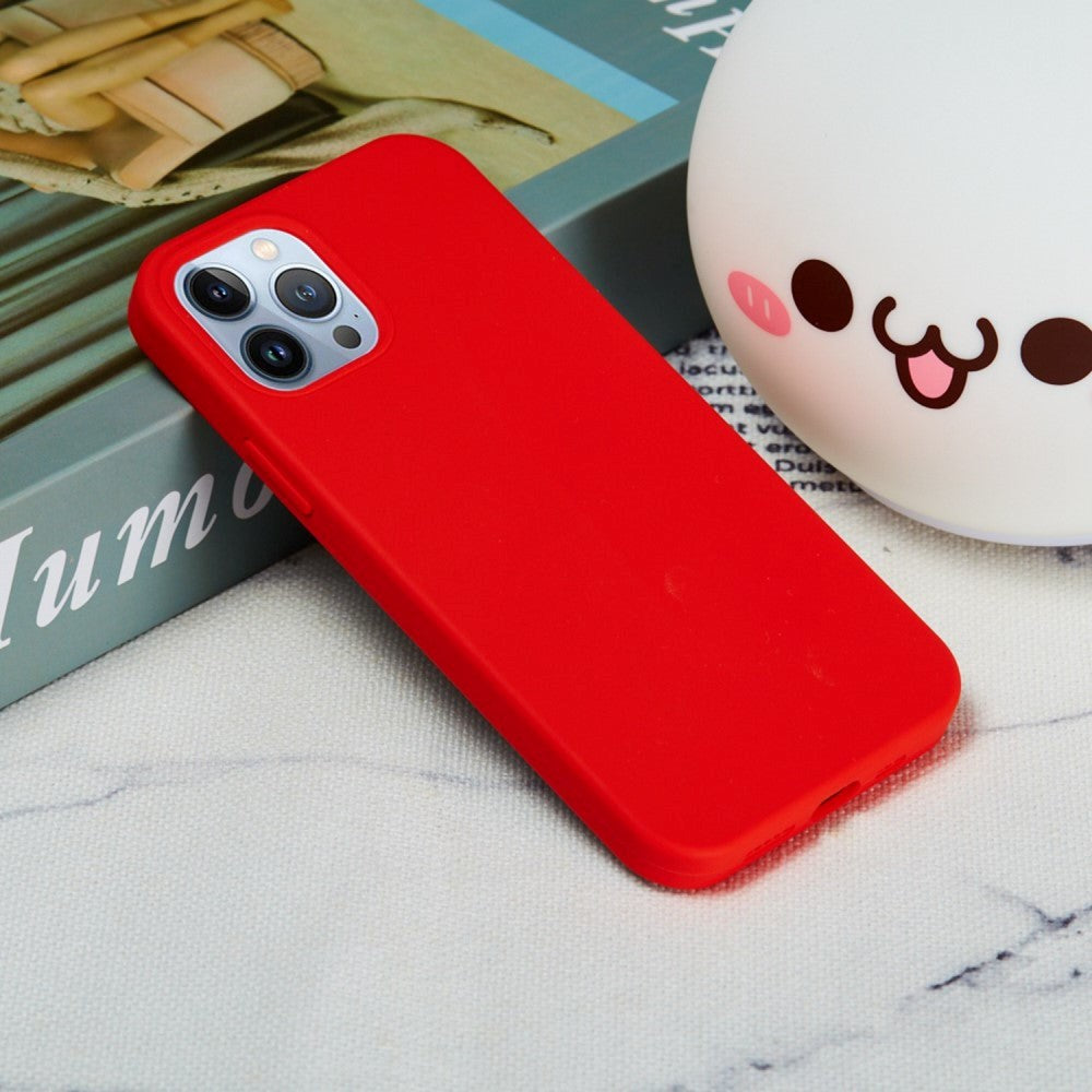 iPhone 14 Pro Silicone Case - Red