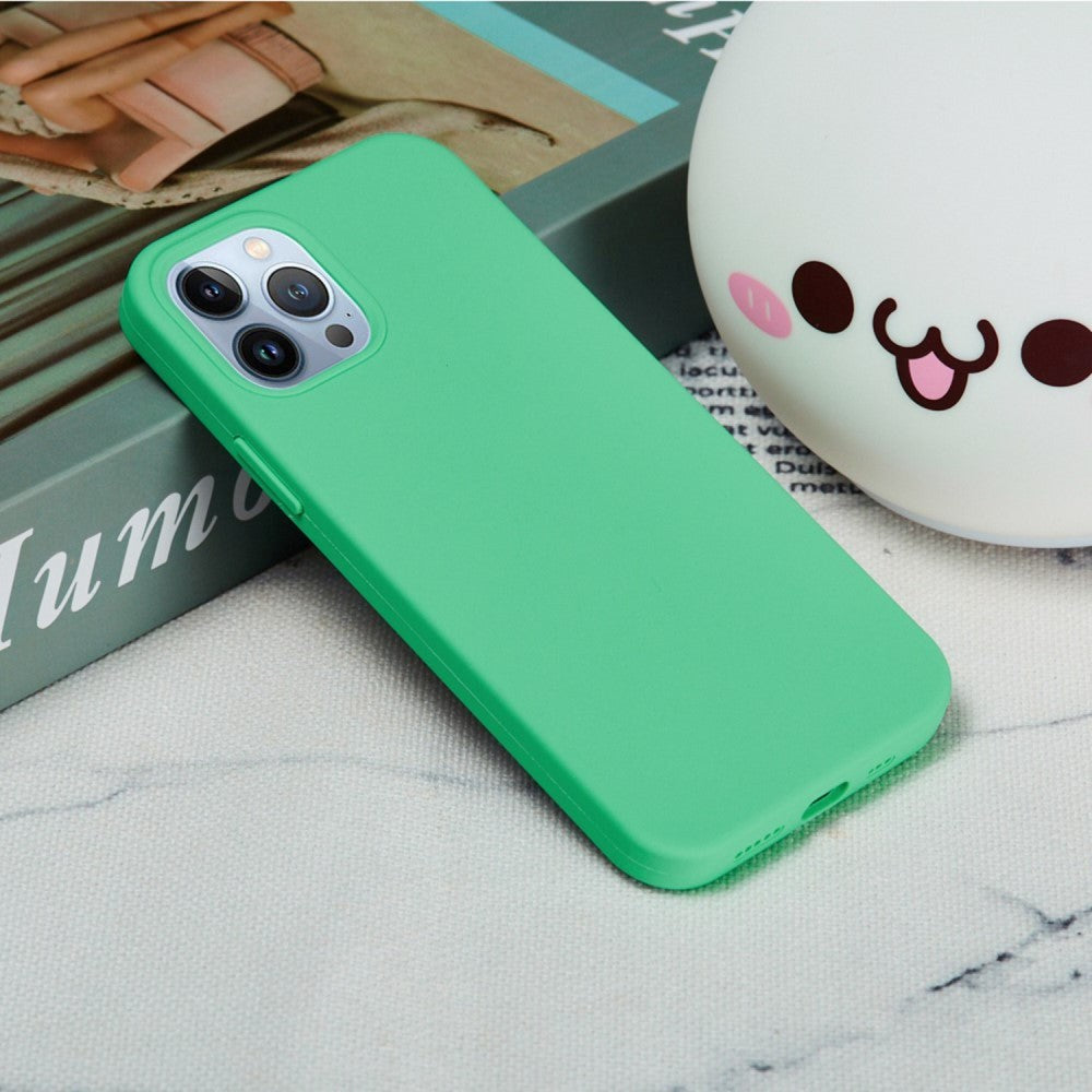 iPhone 14 Pro Silicone Case - Mint Green