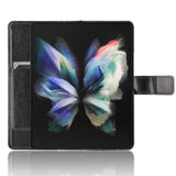 Samsung Galaxy Z Fold4 5G Soft Leather Wallet Case - Black