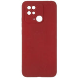 Xiaomi Redmi 10C Matte Flexible Plastic Case - Red