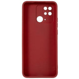 Xiaomi Redmi 10C Matte Flexible Plastic Case - Red