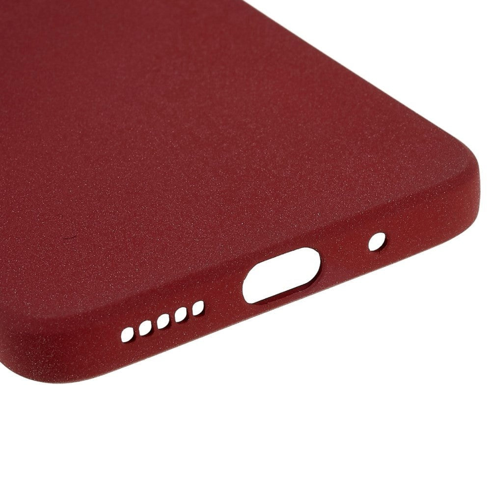 Xiaomi Redmi 10C Matte Flexible Plastic Case - Red