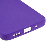 Xiaomi Redmi 10C Matte Flexible Plastic Case - Purple