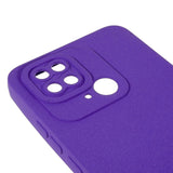 Xiaomi Redmi 10C Matte Flexible Plastic Case - Purple