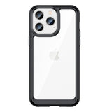 iPhone 14 Pro Max Hybrid Plastic Case - Black