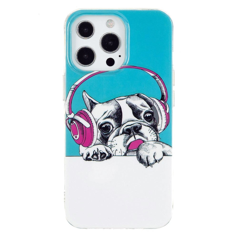 iPhone 14 Pro Flexible TPU Plastic Back Case - Frenchie