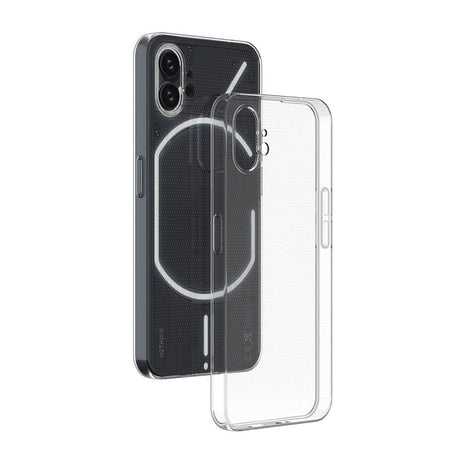 Nothing Phone (1) Flexible Plastic Backside Case - Transparent