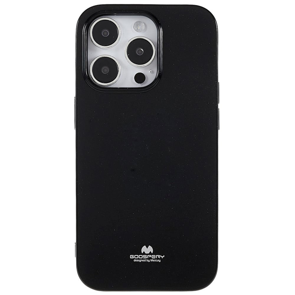 GOOSPERY iPhone 14 Pro Max Flexible Plastic Back Case - Black