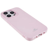 iPhone 14 Pro Mercury Goospery Flexible Plastic Case - Pink