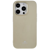 iPhone 14 Pro Mercury Goospery Flexible Plastic Case - Gold