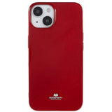 iPhone 14 Plus Mercury Goospery Flexible Plastic Case - Red