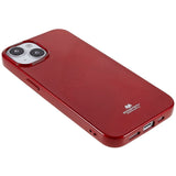 iPhone 14 Plus Mercury Goospery Flexible Plastic Case - Red