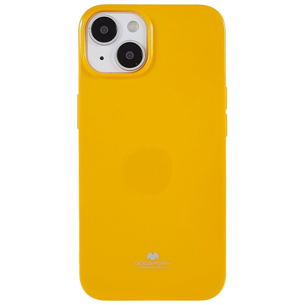 iPhone 14 Plus Mercury Goospery Flexible Plastic Case - Yellow