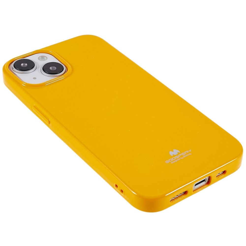 iPhone 14 Plus Mercury Goospery Flexible Plastic Case - Yellow