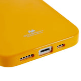 iPhone 14 Plus Mercury Goospery Flexible Plastic Case - Yellow