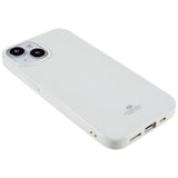 GOOSPERY iPhone 14 Flexible Plastic Back Case - White