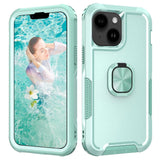 iPhone 14 Tough Case w. Magnetic Kickstand - Green