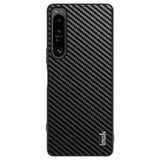 Sony Xperia 1 IV Carbon Back Cover IMAK LX-5 - Black