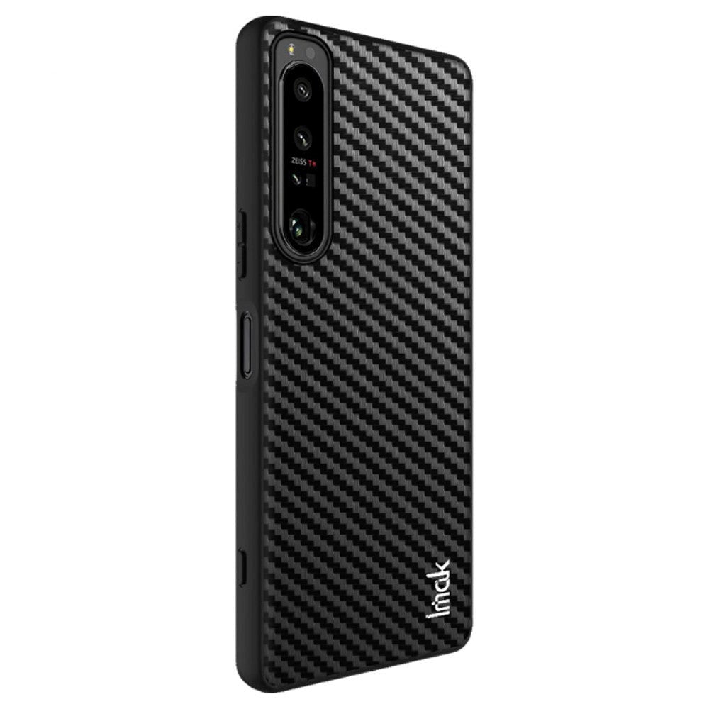 Sony Xperia 1 IV Carbon Back Cover IMAK LX-5 - Black