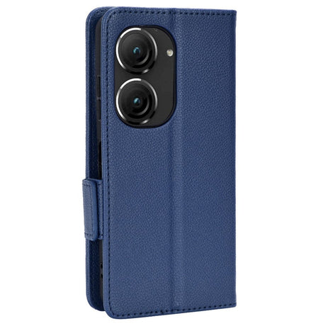 Asus Zenfone 10 / 9 Neutral Leather Wallet Case - Blue