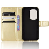 Asus Zenfone 10 / 9 Neutral Leather Wallet Case - Gold