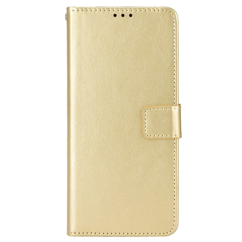 Asus Zenfone 10 / 9 Neutral Leather Wallet Case - Gold