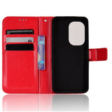 Asus Zenfone 10 / 9 Neutral Leather Wallet Case - Red