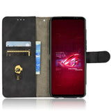 Asus ROG Phone 6 PU Leather Flip Case w. Wallet & Strap - Black