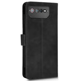 Asus ROG Phone 6 PU Leather Flip Case w. Wallet & Strap - Black