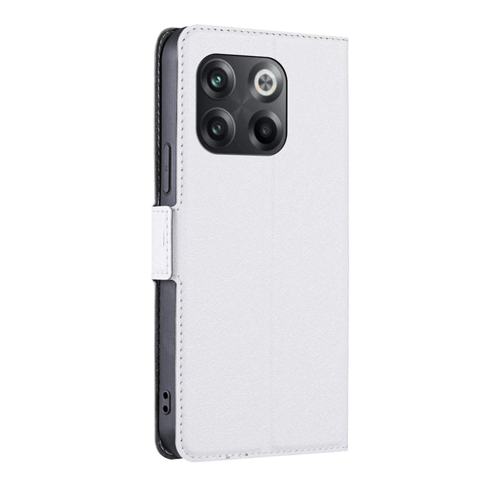 OnePlus 10T Cover with Card Holder & Stand Function - White