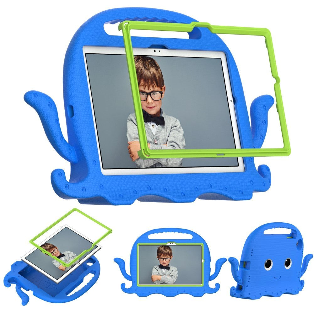 Samsung Galaxy Tab A8 10.5" (2021) Kids Case w. Kickstand - Octopus - Blue