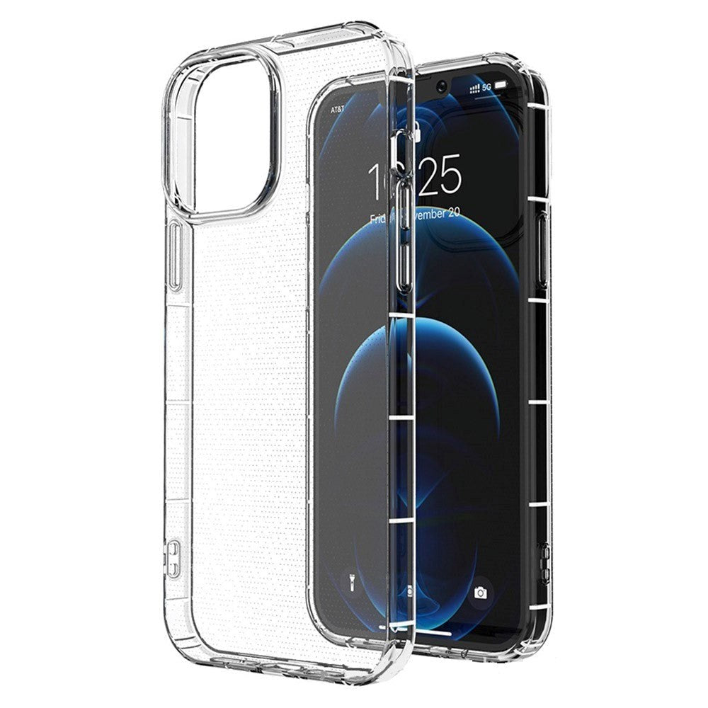 iPhone 14 Plus Flexible Plastic Airbag Case - Transparent