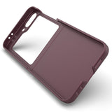 EIDERWOOD Samsung Galaxy Z Flip6 Flexible Plastic Case - Wine Red