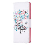 EIDERWOOD iPhone 16 Pro Max Leather Case w, Wallet & Print - Flowers Tree